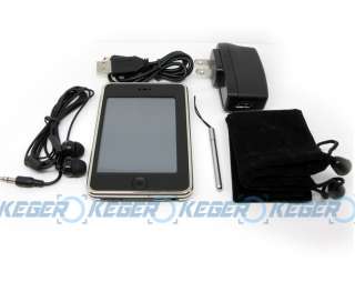 8G 8GB TOUCH SCREEN MP3 MP4 MP5 VIDEO RADIO PLAYER  