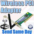  Wireless Network Broadband Internet PCI Firewall IEEE Adaptor Card