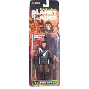   Medicom Ultra Detail Planet of the Apes Soldier Ape TV Toys & Games