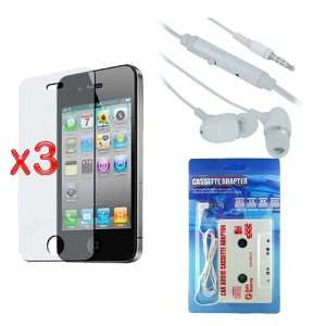   Cassette Adapter for Apple iPhone 4S 4G: Cell Phones & Accessories