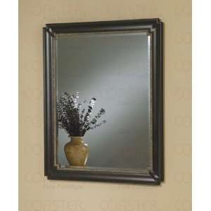 Black And Bronze Frame Mirror