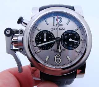 GRAHAM Chronofighter Oversize Stainless Steel Chronograph Watch  