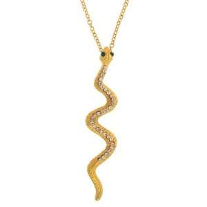  Snake Necklace Just Like Britney with Swarovski Stones 