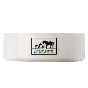    The Last Resort Dog Large Pet Bowl by 