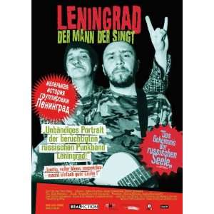 Leningrad   Der Mann, der singt Poster Movie German (27 x 40 Inches 