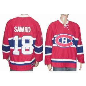 Serge Savard Jersey Montreal Canadiens #18 Throwback Jersey Hockey 