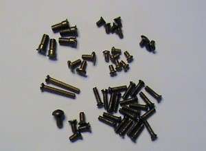 National Cash Register Solid Brass Replacement Screws   