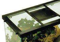 ZOO MED, 10 GALLON TANKS, SCREEN COVER WITH DOOR  