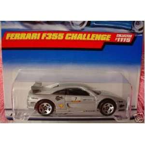 Mattel Hot Wheels 1999 1:64 Scale Silver Ferrari F355 Challenge Die 