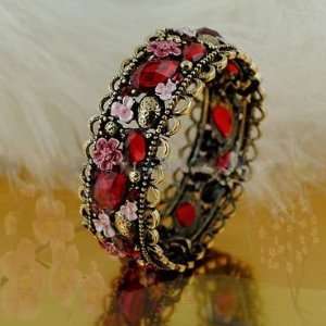  Retro Ancient Bronze Bracelets (Red) Jewelry