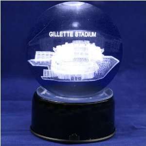 New England Patriots Football Stadium 3D Laser Globe:  
