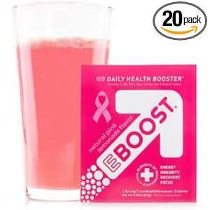  EBOOST Pink Lemonade, 20 Packets