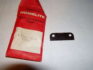NOS Homelite XL101, 123 Chainsaw Handle Bar Plate 65586  
