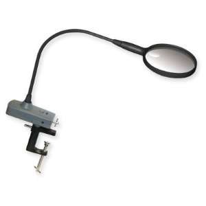   LED LIGHTED Magnifier with Table Clamp and Vise Adaptor Electronics