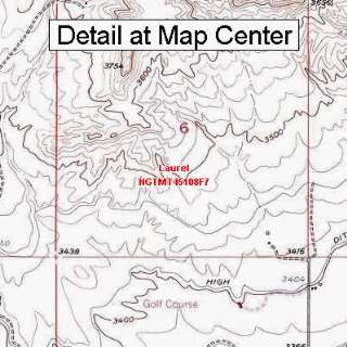   Map   Laurel, Montana (Folded/Waterproof)