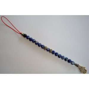 Greek Handmade Single String Komvoskoinia 8mm Sodalite Gemstone Prayer 