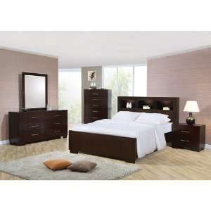  Wildon Home Fresia Bed with Lighted Headboard in Light 