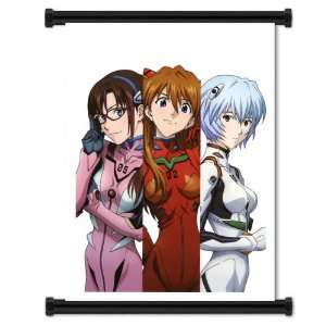  Neon Genesis Evangelion Anime Fabric Wall Scroll Poster (32 