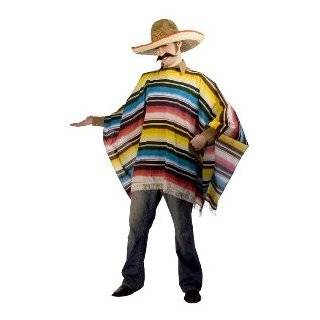  Adult Mexican Zarape Halloween Costume Clothing