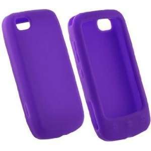  Purple Gel Silicone Skin Case for LG Sentio GS505 T Mobile 