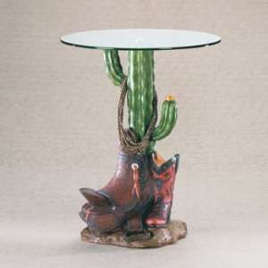  Cactus Skull/ Glass Tabletop [Kitchen]