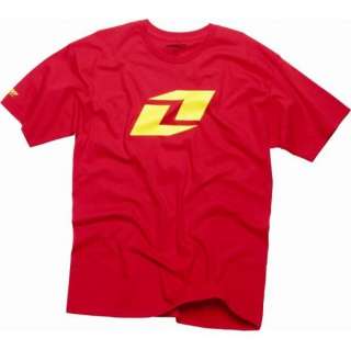 One Industries Motocross Youth T Shirt Icon Red/Yellow  