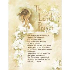 Lord S Prayer Poster Print 