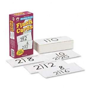  Division Facts 0 12 Flash Cards w/Round Corners Case Pack 