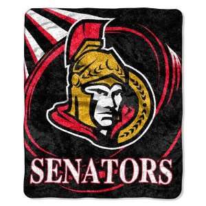  Ottawa Senators Super Soft Sherpa Blanket Sports 