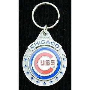  Chicago Cubs Team Logo Key Ring: Sports & Outdoors