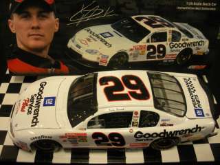   Harvick 2001 Goodwrench Black Number Historical Rookie Car  