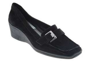 Anne Klein NEW Lydia Womens Loafers Shoes Black Casual Suede 6.5 