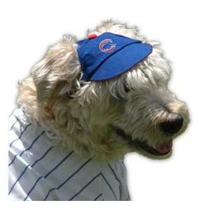  Chicago Cubs Walking Bear Logo Dog Cap