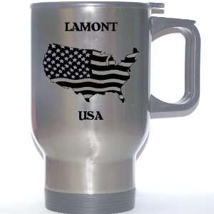  US Flag   Lamont, California (CA) Stainless Steel Mug 