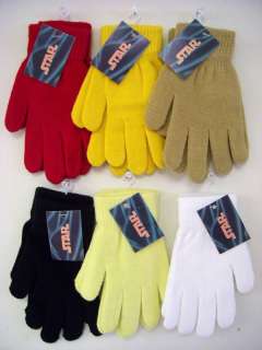 Lot of   12   Pair Magic Knit Adult Gloves.  