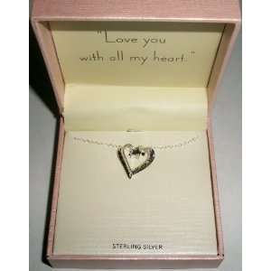  Hallmark Love You with All My Heart Sterling Silver 