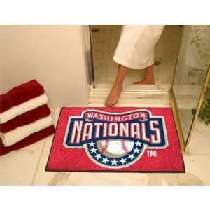Exclusive By FANMATS MLB   Washington Nationals All Star Rug:  