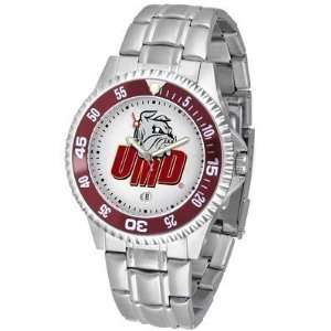 Minnesota Duluth Bulldogs Suntime Competitor Game Day Steel Band Watch 