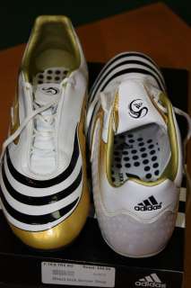 Adidas F10.8 TRX FG   Gold / White   Mens Size 6.5 and 11.5 Soccer 