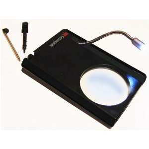   in 1 Pocket Magnifier with Mini Gooseneck LED Lamp Electronics