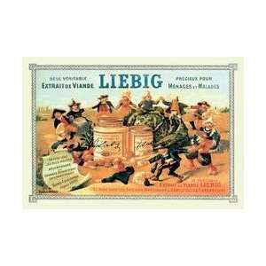  Meat Extract Advertisement   Liebig 12x18 Giclee on canvas 