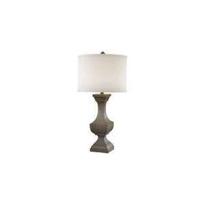  Kenroy Brookfield Table Lamp   Driftwood 32115DW: Home 
