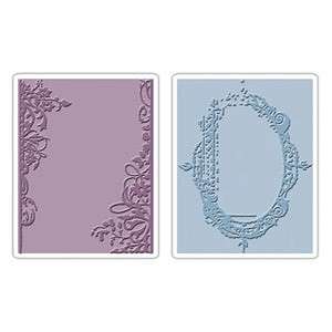 Fancy & Floral Frames Embossing Folders by Sizzix for Cuttlebug,Sizzix 