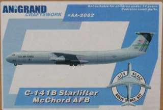 72 Anigrand C 141B STARLIFTER McCHORD AFB *MINT*  