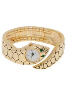 Watch for Snake Eyes   Gold, Green, White, Vintage Inspired, 80s