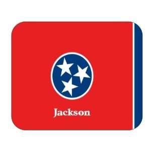  US State Flag   Jackson, Tennessee (TN) Mouse Pad 