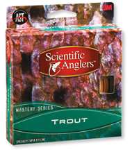 Scientific Anglers Mastery Trout Fly Lines, Weight Forward with Dry 