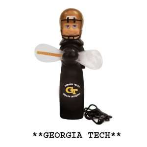   Georgia Tech Yellow Jackets LED Light Up Portable Fans: Home & Kitchen