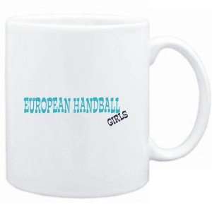  Mug White  European Handball GIRLS  Sports Sports 
