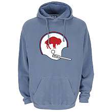 Buffalo Bills Retro Pigment Dye Custom Hood Sweatshirt Mens    